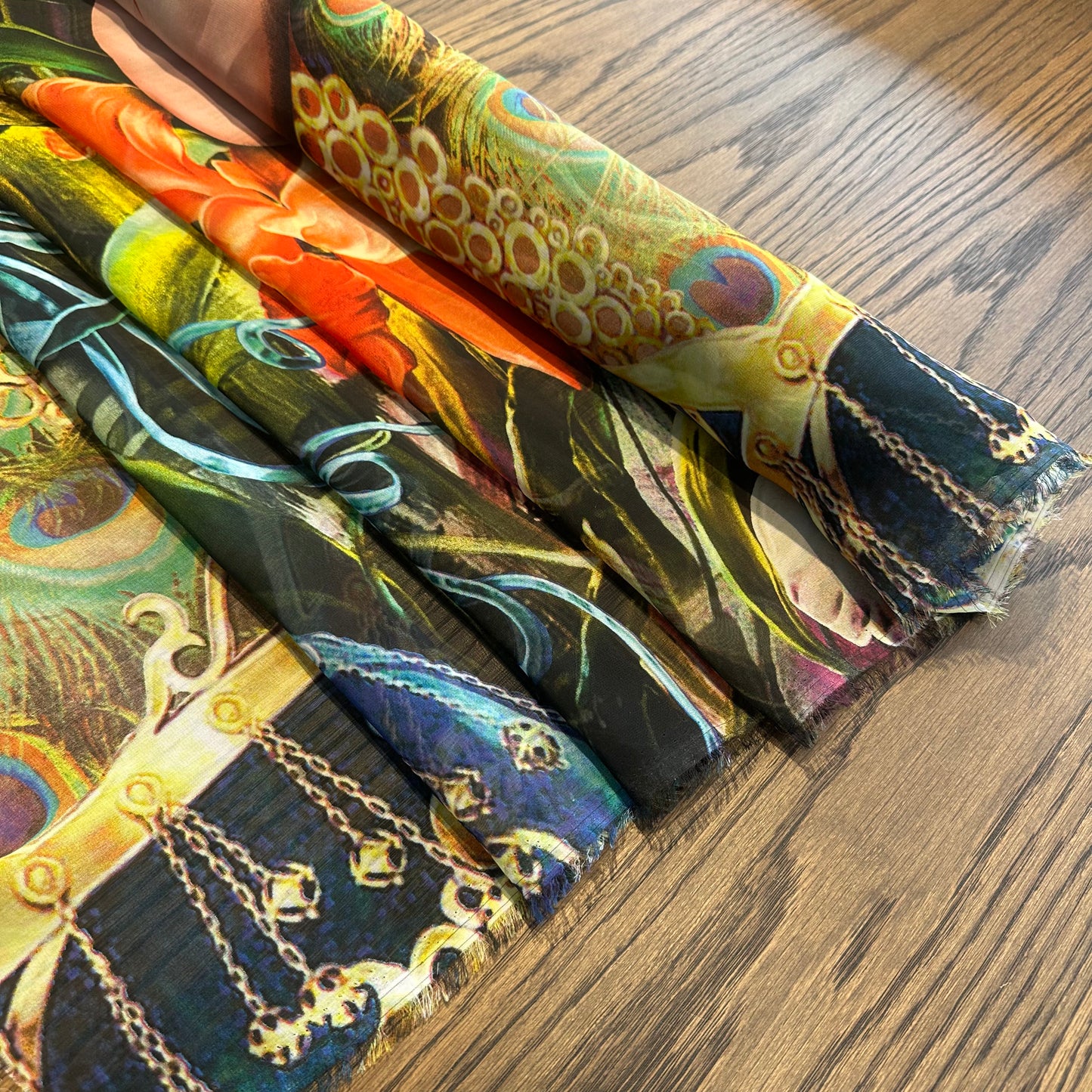 Silky Satin Prints