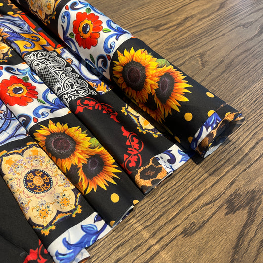 Silky Satin Prints