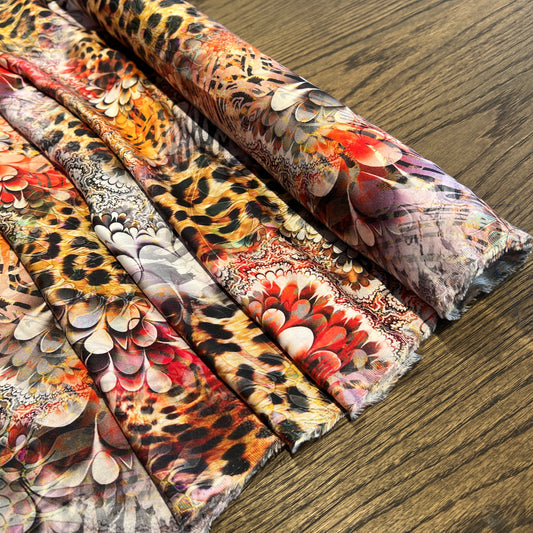 Silky Satin Prints